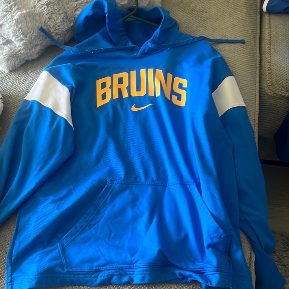Nike Bruins Blue and Yellow Hoodie UCLA